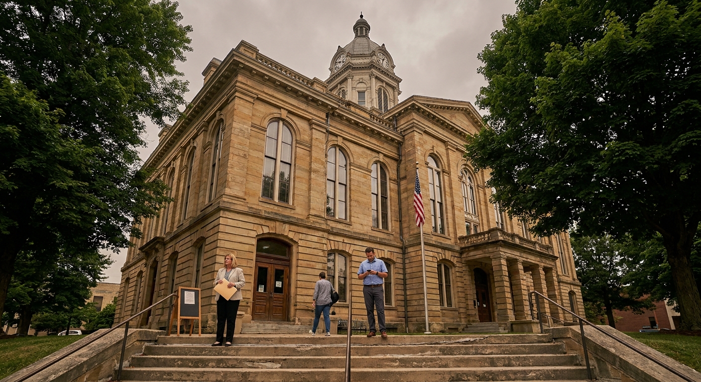 Delaware County Commissioners Address Drainage Petitions, Budget Transfers in July Sessions — One Meeting Still Ahead for Dublin-Area Residents